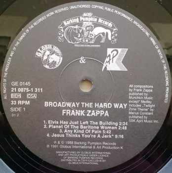 Frank Zappa: Broadway The Hard Way