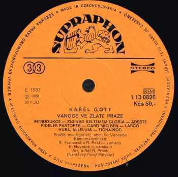 Karel Gott: Vánoce Ve Zlaté Praze