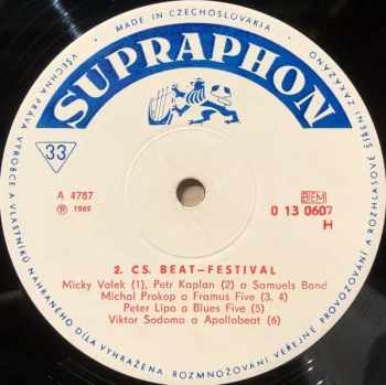 Various: 2. Československý Beat-festival