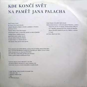 Various: Kde Končí Svět (Na Paměť Jana Palacha)