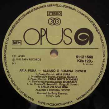 Al Bano & Romina Power: Aria Pura