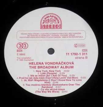 Helena Vondráčková: The Broadway Album (INSERT + KUPÓN)