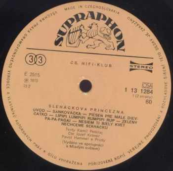 Pavol Hammel: Šlehačková Princezna