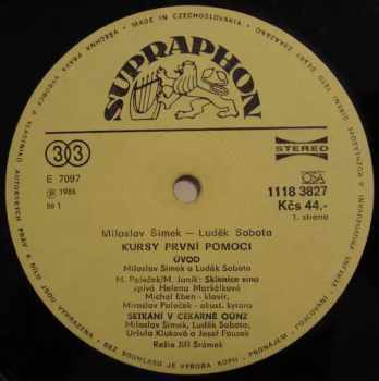 Miloslav Šimek: Kursy První Pomoci