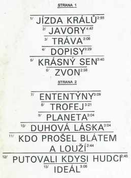 Hana A Petr Ulrychovi: Ententýny