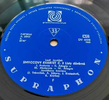 Leoš Janáček: Leoš Janáček: Smyčcový Kvartet č. 1 „ Z Podnětu Tolstého Kreutzerovy Sonáty “ / Smyčcový Kvartet č. 2 „ Listy Důvěrné “ CLR