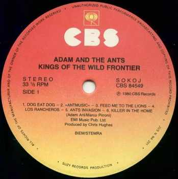 Adam And The Ants: Kings Of The Wild Frontier