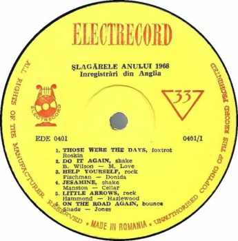 The Clive Allan Orchestra And Singers: Șlagărele Anului 1968