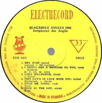 The Clive Allan Orchestra And Singers: Șlagărele Anului 1968