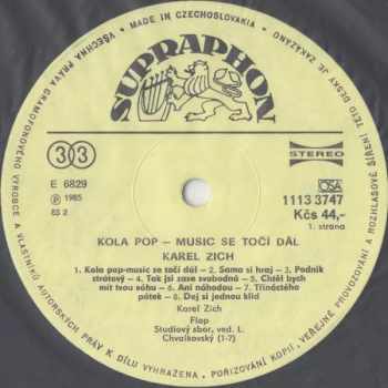 Karel Zich: Kola Pop-Music Se Točí Dál