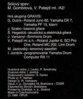 Marika Gombitová: Voľné Miesto V Srdci