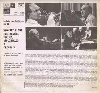 Ludwig van Beethoven: Koncert C Dur Pro Klavír, Housle, Violoncello A Orchestr