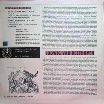 Ludwig van Beethoven: Sonáta Pro Klavír A Housle F Dur "Jarní", Op. 24 A A Dur "Kreutzerova", Op. 47