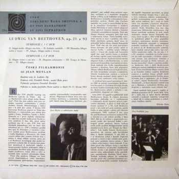Ludwig van Beethoven: Symfonie Č. 1 C-Dur / Symfonie Č. 8 F-Dur