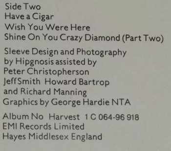 Pink Floyd: Wish You Were Here