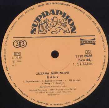 Zuzana Michnová: Rány