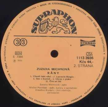 Zuzana Michnová: Rány