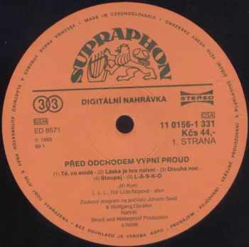 Jiří Korn: Před Odchodem Vypni Proud