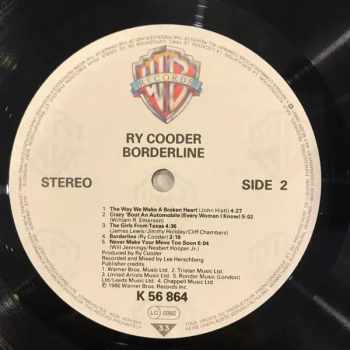 Ry Cooder: Borderline