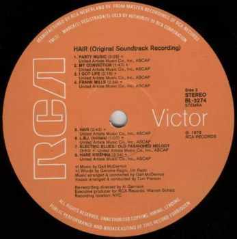 Galt MacDermot: Hair (Original Soundtrack Recording) (2xLP)