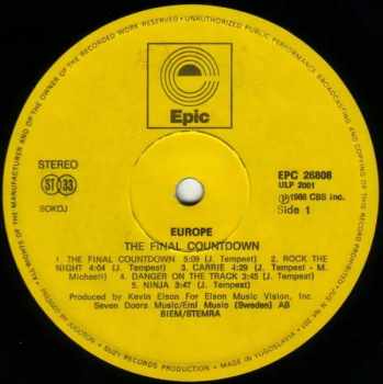 Europe: The Final Countdown