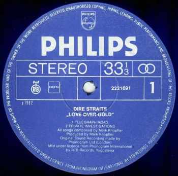 Dire Straits: Love Over Gold