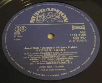 Josef Suk: Vyznání Lásky