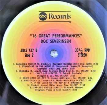 Doc Severinsen: Sixteen Great Performances