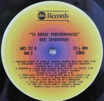 Doc Severinsen: Sixteen Great Performances