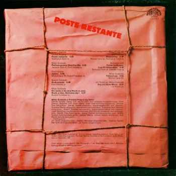 Milan Svoboda: Poste Restante