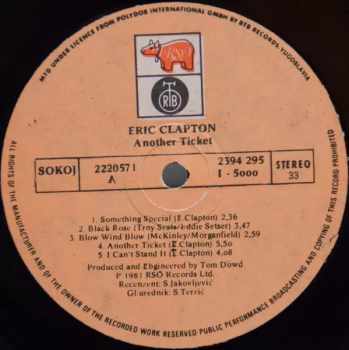 Eric Clapton: Another Ticket