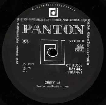 Various: Cesty '85 (Panton Na Portě — Live)