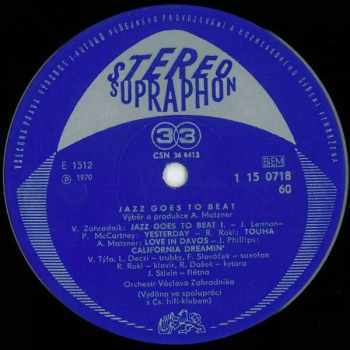 Václav Zahradník Big Band: Jazz Goes To Beat