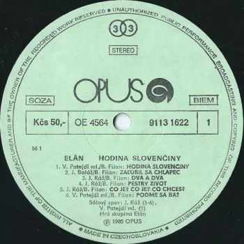 Elán: Hodina Slovenčiny
