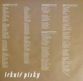 Karel Kryl: Tekuté Písky - Variace V A Moll