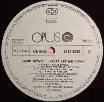 David Bowie: Never Let Me Down