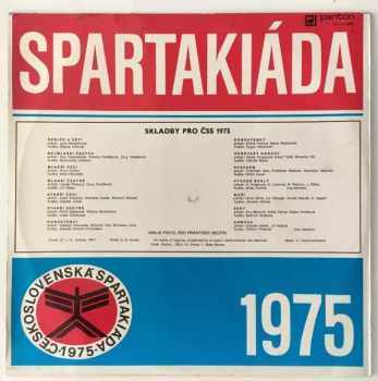 Various: Spartakiáda 1975 - Skladba Pro Starší Žáky