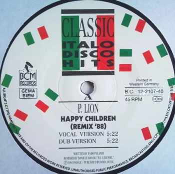 P. Lion: Happy Children (Remix '88)