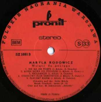 Maryla Rodowicz: Wsiąść Do Pociągu