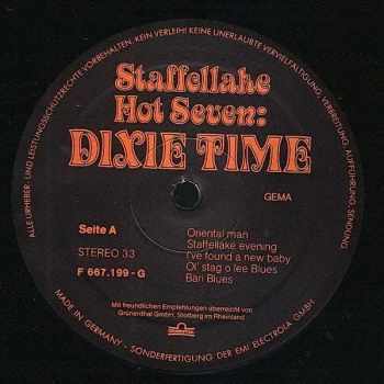 Staffellake Hot Seven: Dixie Time (Auslese '80)