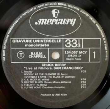 Chuck Berry: Live At Fillmore, San Francisco