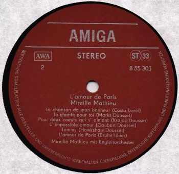 Mireille Mathieu: L'Amour De Paris