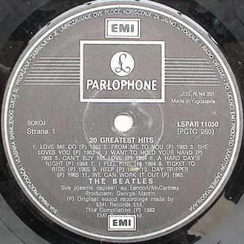 The Beatles: 20 Greatest Hits