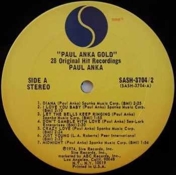 Paul Anka: Paul Anka Gold