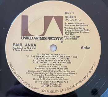 Paul Anka: Anka