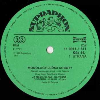 Luděk Sobota: Monology Lud'ka Soboty