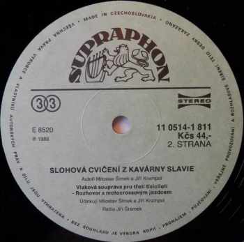 Miloslav Šimek: Slohová Cvičení Z Kavárny Slávie
