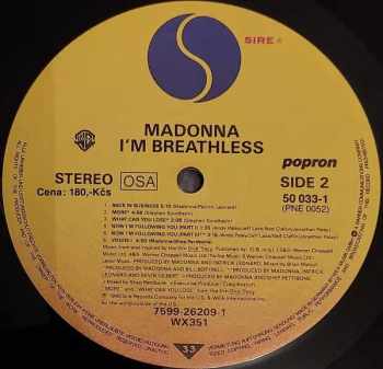 Madonna: I'm Breathless (Music From And Inspired By The Film Dick Tracy)
