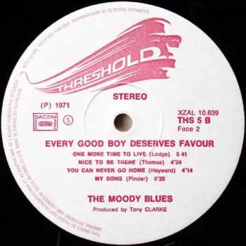 The Moody Blues: Every Good Boy Deserves Favour