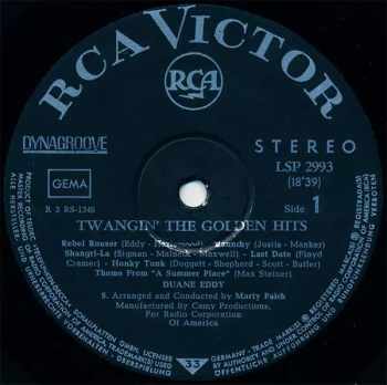 Duane Eddy: Twangin' The Golden Hits